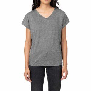 NEW Cloudveil End-on-End Stripe Dolman Top | Black